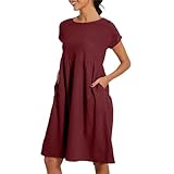 Generisch Freizeitkleider Damen Sommer Strickkleid Damen Trägerkleid Damenkleider Pareos Strandkleider Für Elegant Dress Polokleid
