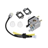 Vergaser Mantis Tiller 7222 7225 für Echo 12520013123 für Zama C1U-K54A Vergaser-Kraftstoffleitung, 1 Satz Vergaser-Vergaser-Kit