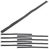 MAGICLULU 12 Stück Yogamattenbänder mit 25mm X 600mm Elastische Mehrzweckgurte für Yoga Gepäck und Aufbewahrung Wiederverwendbar Universell Passend