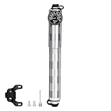 Yooghuge Leichte Fahrrad Luftpumpen Fahrrad Standpumpe Mit Manometer Standluftpumpe 160 Hochdruck Aus Aluminiumlegierungen