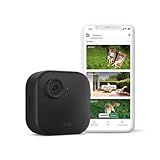 Blink-Kamera Outdoor 4 | Kabellose intelligente HD-Sicherheitskamera, zwei Jahre Batterielaufzeit, fortschrittliche Bewegungserfassung, funktioniert mit Alexa | Nur Zusatzkamera | IP65