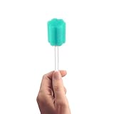 Mundpflegestäbchen, Einweg-Mundpflegeschwamm, 250 Stück, Mundschwämme, Mundpflegestäbchen für Reinigung in Zahnkliniken, 4 Geschmacksrichtungen, Steril (Neutral)
