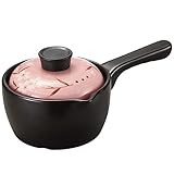 Auflaufförmchen aus Keramik zum Backen, Mini-Auflaufform mit Deckel, Souffle-Schale