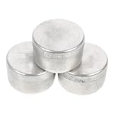 DIKACA 3 Stück Aluminium Wägegefäß Labor Waage Schale Bodenproben Aufbewahrung Robust Vielseitig für Forschung Universität Schule