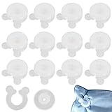 Bettdeckenhalter,12 Paare Bettdecken Clips,Fixierung Bettdecke,Bettdecke im Bezug Fixieren,Hält Ecken der Bettdecken an Ort und Stelle,Rutschfeste Bettdecken-Clips für Bettdeckenbezug Bettdecke(3.7cm)