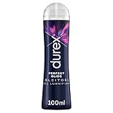 Durex Perfect Glide Gleitgel - für lange Gleitfähigkeit, geeignet für vaginaler Trockenheit und verkehr - Silikonbasiertes Gleitmittel, Kondom, seidig-weiche Textur – 100 ml