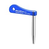 CasaNexa Speichenschlüssel, Speichenhalter, Werkzeug für flache Speichen zur Vermeidung von Reparaturen, 6 x 8 cm, passend für 1 mm bis 1,3 mm