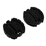 Jonlaki Kinderbike -Pedale, Fahrradpedale Fahrradpedale mit 2 PCs Plastik für Kinderbike (Black)