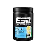 ESN ISOCLEAR Whey Isolate Protein Pulver, Fresh Lemon, 908 g, Proteinlimo mit fruchtig leckerem Geschmack, clear Whey - made in Germany