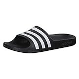 adidas Adilette Aqua, Unisex-Flip-Flops – Kinder und Jugendliche, Core Black Ftwr White Core Black, 35 EU