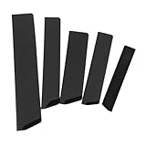 Cabilock 5 Stück Teiliges Küchenmesser Schutzhüllen Wasserfeste Kratzfeste Schutzumschläge mit Weichem Innenfutter Passend für Verschiedene Klingenlängen Langlebig und Praktisch für