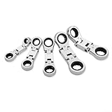 5-teiliges Ringmaulschlüssel-Set, zuverlässiges Werkzeug zum Anziehen und Lösen von Schrauben