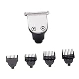 ERINGOGO Elektrorasierer Ersatzkopf Metall Bartschneider Zubehör Haarschneideaufsatz mit Kämmen für DREI Kopf Rasierer Abwaschbar Langlebig Sicher für Herren Bartpflege
