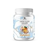 Overshield Capri Clear Whey Protein Isolate: Fruchtiges & erfrischendes Proteinpulver für den Muskelaufbau – Nahrungsergänzungsgetränk auf pflanzlicher Basis, Mango Maracuja