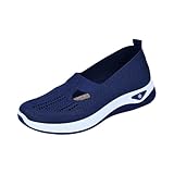 Generisch Orthopädische Schuhe Damen Walkingschuhe Damen Leicht Weite H Vermascht Atmungsaktive Lässige Komfort Laufschuhe Bequeme Outdoor Sommerschuhe Turnschuhe 39 EU
