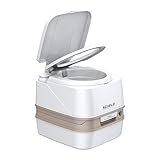Seaflo LIGHTEU 12L 3,2Gallonen Multifunktionale tragbare Injektionstoilette für Wohnmobile, Camping, Outdoor, Wohnwagen