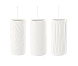 MIKONI 6 x Luftbefeuchter Set Keramik Heizung Heizkörper Wasser Verdunster Hänge Verdampfer, Wasserverdunster für die Heizung, Wasserverdunster 350ml M10