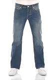 LTB Herren Jeans Tinman - Bootcut - Blau - Giotto Wash W29-W48 Baumwolle, Größe:32W / 32L, Farbe:Giotto Wash 2426