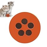 Duroecsain Kratzbaum für Haustiere, Katzenkratzer aus Pappe, Katzenbett-Kratzunterlage, Robuste Bettunterlage für Komfort, verdickte, verschleißfeste Katzenmöbel, lustiges Kratzspielzeug für