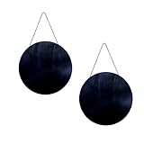 HOMSFOU 2Stücke Holz Türschilder DIY Willkommensschild Für Weihnachtsfeier Hochzeiten Blanko Holzplatten Zum Basteln Gestalten Langlebiges Holzdekor