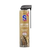 DR. WACK S100 Dry Lube Kettenspray für Motorrad 400 ml - Trocken Kettenschmierstoff - Schutz vor Verschleiß & Korrosion - Kettenschmierung für weniger Reibung - Hochwertige Motorradpflege