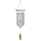 ONECK Windspiele für Garten, Hängendes Windspiel mit 22 Aluminiumlegierung Röhren, Garden Wind Chimes, Metall Wind Chimes Klangspiel für Draußen und Innen