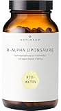 Naturkur® R-Alpha Liponsäure 300mg - 120 Kapseln im Apothekerglas - Vegan, laborgeprüft, ohne Zusatzstoffe, in Handarbeit hergestellt in Unterfranken