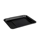 Zenker Black Metallic Ausziehbares Ofenblech – Antihaftbeschichtetes, anpassbares Backblech für vielfältige Backprojekte, 34,5-52 x 33 cm