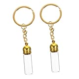 OATIPHO 2 Stück Parfüm ätherische Ölflasche leer Nachfüllung für wiederverwendbar Und Behälter in Reisegröße Parfümhalter nachfüllbare Parfümflasche Zinklegierung Golden