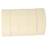 Healifty 5 Rollen Nahtband Spender Hochleistungsband Packband klar Abs Kreis klebeband Malerkreppband - Kreppband - Malerkrepp Abdeckband Lieferungen von Autolacken Künstlerband Papier Weiß