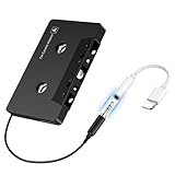 Kitgody Kassettenadapter für Autoradio mit Lightning-zu-3,5-mm-Adapter, Kompatibel mit iPhone, iPad und Apple iOS Geräten