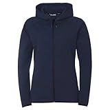 uhlsport ID Kapuzenjacke für Damen Ausgeh-Jacke Sport-Jacke im Unisex-Schnitt - Jacke mit Kapuze für Damen und Mädchen