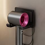 FANXIYA Haartrocknerhalter Luftfahrtaluminium Fönhalter ohne Bohren Halterung für Haartrockner Fönhalter zum Kleben Fönhalter Wandhalterung Halter Rack für Haartrockner (Schwarz)