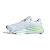 adidas Damen Galaxy 7 Running Shoes, Cloud White/Halo Mint/Lime Burst, 38 EU