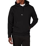Amazon Essentials Herren Pullover-Sweatshirt Mit Kapuze, In Groß Und Schwer Erhältlich, Schwarz Heide, XXL