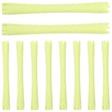 MOBUTOFU Flexible Lockenwickler 10 Stück aus Kunststoff für Kurzes und Langes Haar Dauerwellenstäbe Leicht und Tragbar Styling Werkzeug für Damen und Reisen Zufällige Farbe Zufällige Farbe