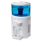 ECODE® Wasserspender & Kalt-/Raumtemperatur-Wasserreiniger Fresh Filter Pure. Wasserspender mit Filtertank, 2 Zapfhähne, 2,8 Liter, Mehrschichtfilter 30 Tage, reduziert Mikroplastik, Chlor, BPA-frei