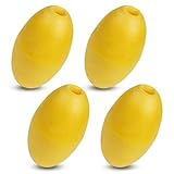 Seil Schwimmt Boje Schwimmer, 4STK PVC Ankerboje Schwimmfähiges Kanu Schwimmseil Marine Krabbenfalle Boje Anker Schwimmer Zubehör für Boote Kajak Krabbenfang Trail Dock Pool Skifahren