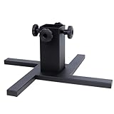 FERRO modern design Metall Weihnachtsbaumständer 48 x 48 x 20 cm - Loft Christbaumständer für Weihnachtsbäume von ca. 150cm - einstellbar Tannenbaumständer für Stämme bis 7 cm Dicke