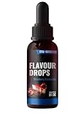 Flavour Drops Zuckerfrei 50ml mit Dosierpipette - Flavor Drops Lebensmittelaroma - Flavor Drops Zuckerfrei für Magerquark, Porridge uvm - von Gym Nutrition - Strawberry Cheesecake Geschmack