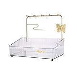 Fogun Schmuck Organizer Zum Aufhängen Schmuckständer Halsketten Aufbewahrungsregal Organizer Tisch Display Aufhänger Schmuck Organizer Ständer Hängender Schmuckständer Organizer