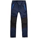 Höhenhorn Tiegun Kinder Softshellhose Dunkelblau/Blau Gr. 146