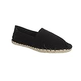 Sonnenscheinschuhe ESPANDRILLOS schwarz Gr. 36-46 NEU Schwarze Espadrilles Espas Espandrilles Espadrillos (eu_Footwear_Size_System, Adult, Numeric, medium, Numeric_46)