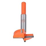 Hartmetall-Lochöffner-Bit, Forstnerbohrer mit Sechskantgriff für Holz, Schnelle Spanentfernung, Effizientes Stanzen (40mm)