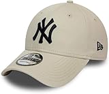 New Era New York Yankees 9forty Adjustable Cap League Essential Stone - One-Size, Beige (med beige)