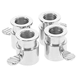 Garneck 4 Stück Grillhülsen Barbecue Zubehör für Grillpartys Hitzebeständig und Langlebig für Innen und Außeneinsatz