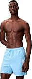 Calvin Klein Herren Medium Drawstring Lv00n61047 Badehose, Blue (Chilly Blue), XL