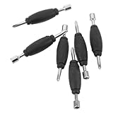 Toddmomy 6 Stück Teiliges Finger Skateboard Schraubendreher Doppelseitiger Mini Metall Schraubenzieher mit Kratzfester Schwarzer Beschichtung Kompatibel Langlebig Tragbar für DIY