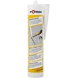 Förch Strukturacryl Weiß 310 ml – 12er-Pack | plasto-elastische Spachtelmasse mit körniger Rauputz-Struktur für Innen & Außen