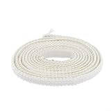 Türdichtung für Pelletofen, 12 x 3 mm, Fiberglas-Heizungsdichtung für thermische Stabilität (200 cm)